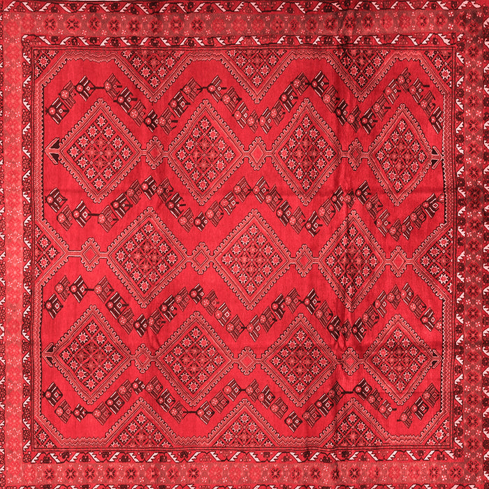 Machine Washable Persian Red Traditional Rug, wshtr2571red