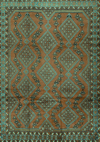 Persian Turquoise Traditional Rug, tr2571turq
