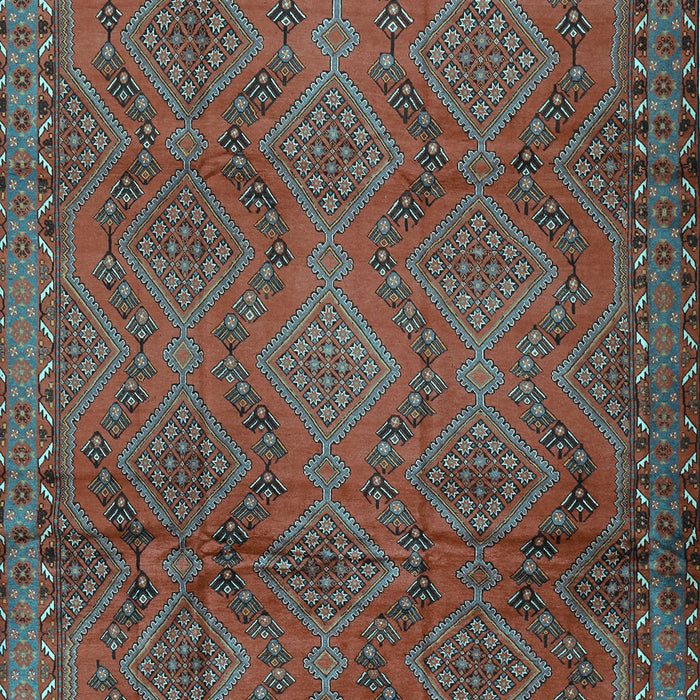Persian Light Blue Traditional Rug, tr2571lblu