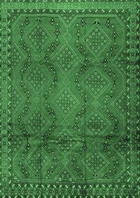 Persian Emerald Green Traditional Rug, tr2571emgrn