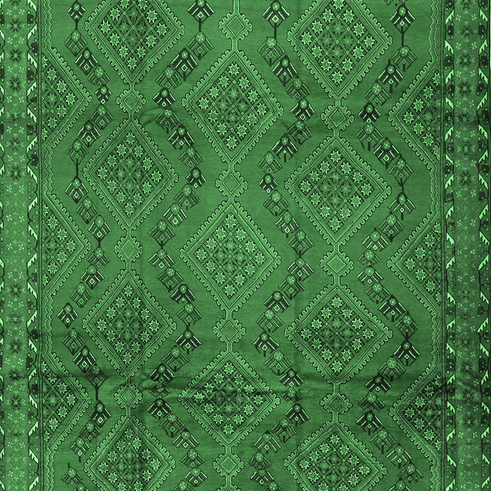 Persian Emerald Green Traditional Rug, tr2571emgrn