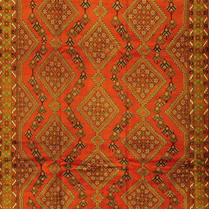 Persian Yellow Traditional Rug, tr2571yw
