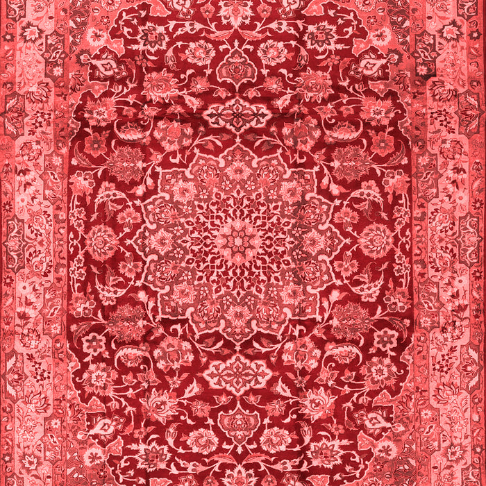 Medallion Red Traditional Area Rugs