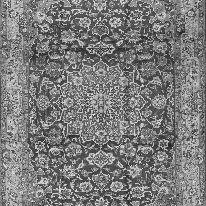 Medallion Gray Traditional Rug, tr2572gry