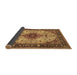 Sideview of Medallion Brown Traditional Rug, tr2573brn