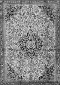 Medallion Gray Traditional Rug, tr2574gry