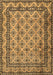 Machine Washable Persian Brown Traditional Rug, wshtr2576brn