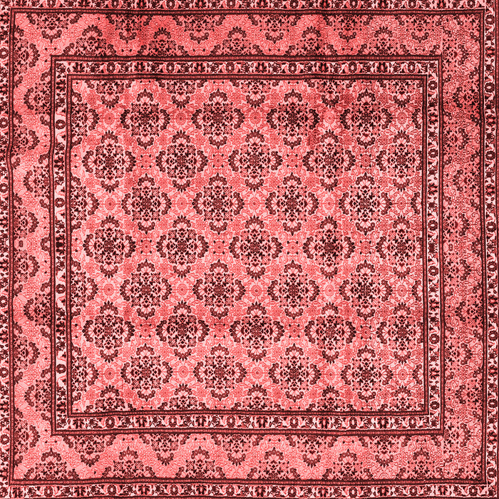 Machine Washable Persian Red Traditional Rug, wshtr2576red