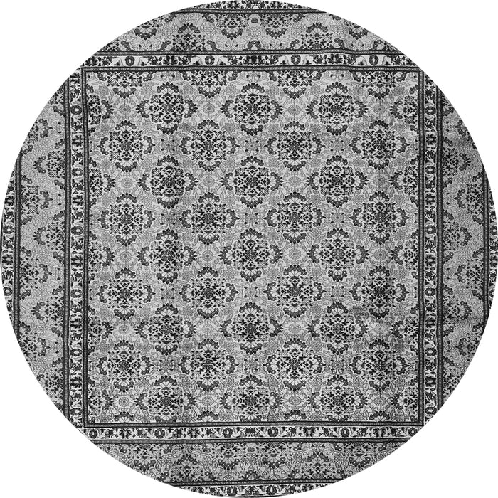 Square Persian Gray Traditional Rug, tr2576gry