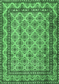 Persian Emerald Green Traditional Rug, tr2576emgrn