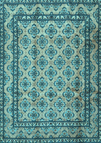 Persian Light Blue Traditional Rug, tr2576lblu
