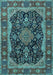 Persian Light Blue Traditional Rug, tr2577lblu