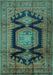 Persian Turquoise Traditional Rug, tr2578turq