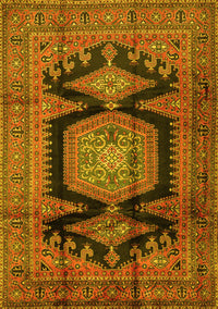 Persian Yellow Traditional Rug, tr2578yw