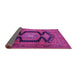 Sideview of Persian Pink Traditional Rug, tr2578pnk