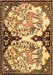 Persian Brown Traditional Rug, tr2579brn