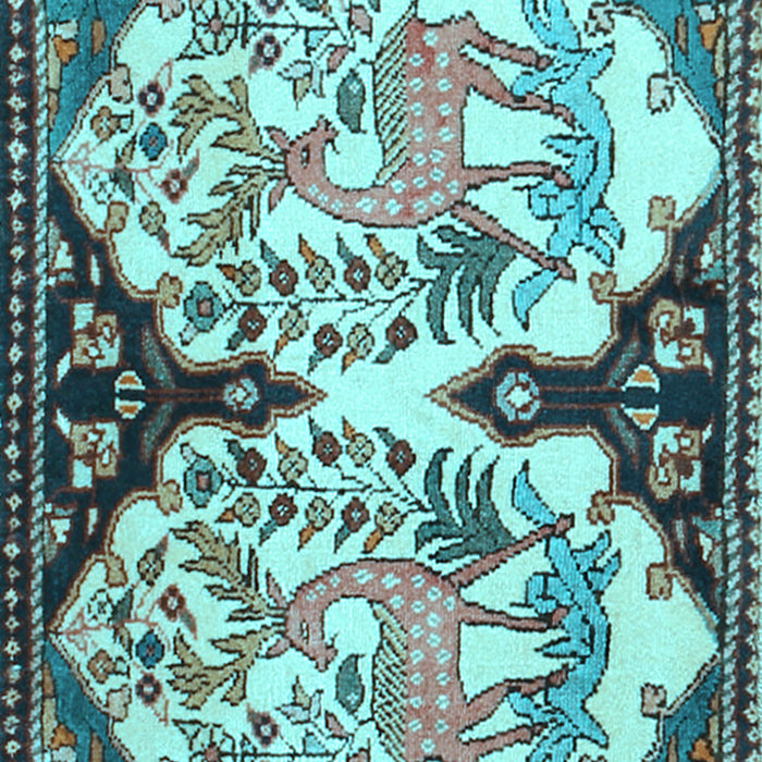 Persian Light Blue Traditional Rug, tr2579lblu