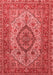 Medallion Red Traditional Area Rugs