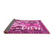 Sideview of Animal Pink Traditional Rug, tr2580pnk