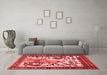 Traditional Red Washable Rugs