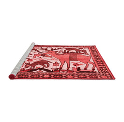 Traditional Red Washable Rugs