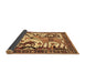 Sideview of Animal Brown Traditional Rug, tr2580brn