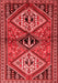 Persian Red Traditional Area Rugs