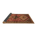 Sideview of Persian Brown Traditional Rug, tr2581brn
