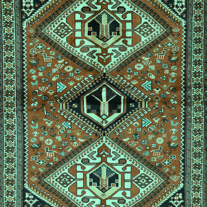 Persian Turquoise Traditional Rug, tr2581turq