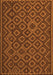 Southwestern Orange Country Rug, tr2582org