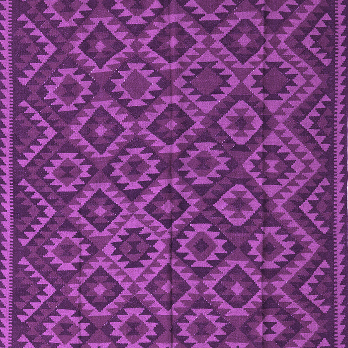 Machine Washable Southwestern Purple Country Area Rugs, wshtr2582pur