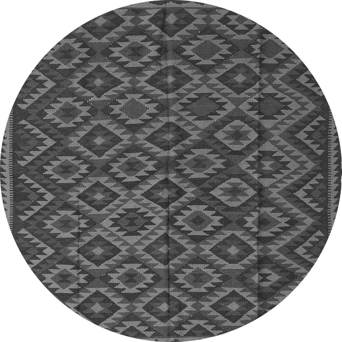 Machine Washable Southwestern Gray Country Rug, wshtr2582gry