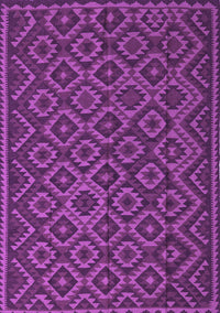 Southwestern Purple Country Rug, tr2582pur