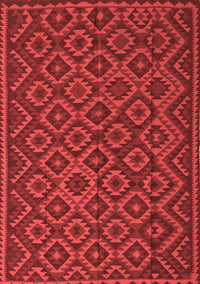 Southwestern Red Country Rug, tr2582red