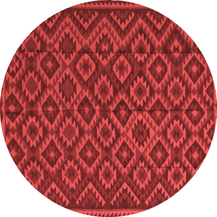 Machine Washable Southwestern Red Country Rug, wshtr2582red