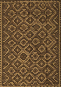 Southwestern Brown Country Rug, tr2582brn