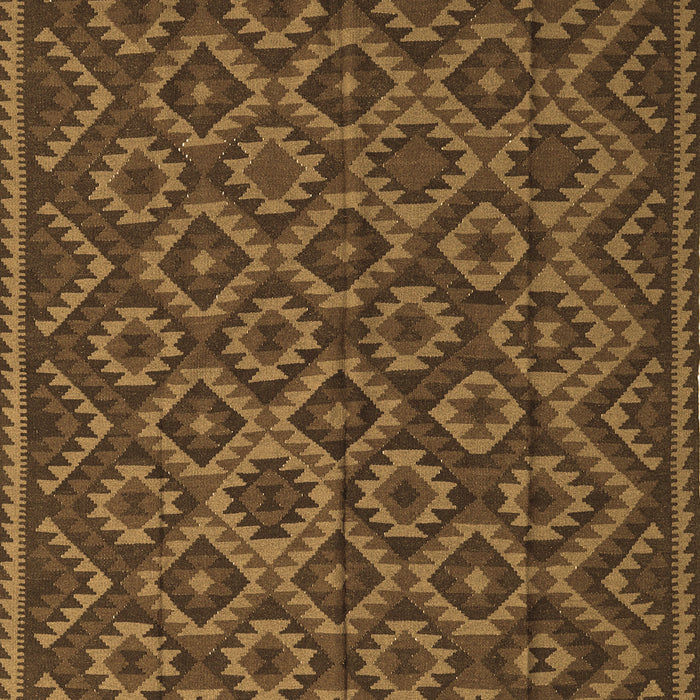 Southwestern Brown Country Rug, tr2582brn