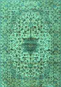 Persian Turquoise Traditional Rug, tr2583turq