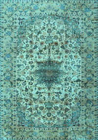 Persian Light Blue Traditional Rug, tr2583lblu