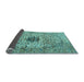 Sideview of Persian Light Blue Traditional Rug, tr2583lblu