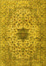 Persian Yellow Traditional Rug, tr2583yw