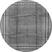 Square Persian Gray Traditional Rug, tr2584gry
