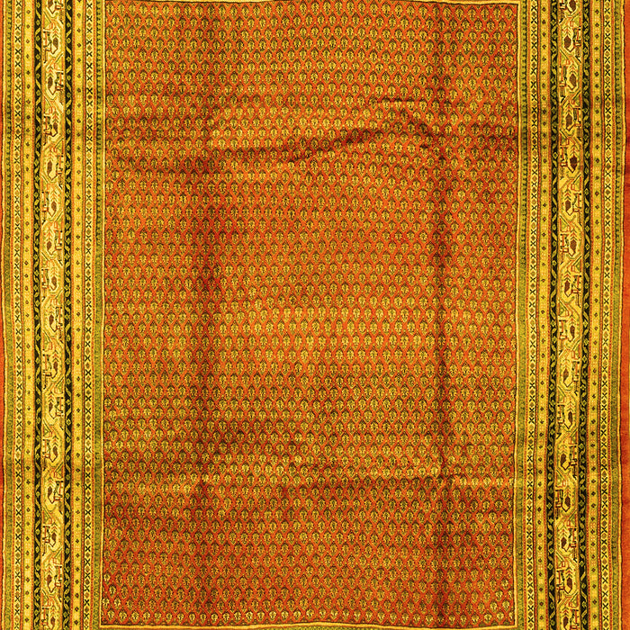 Persian Yellow Traditional Rug, tr2584yw