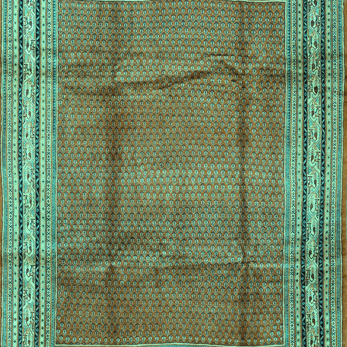 Persian Turquoise Traditional Rug, tr2584turq