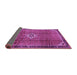 Sideview of Persian Purple Traditional Rug, tr2585pur