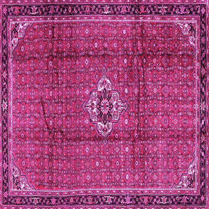 Square Persian Pink Traditional Rug, tr2585pnk