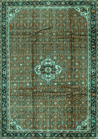 Persian Turquoise Traditional Rug, tr2585turq