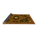 Sideview of Persian Yellow Traditional Rug, tr2586yw