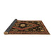 Sideview of Persian Brown Traditional Rug, tr2586brn