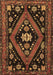 Machine Washable Persian Brown Traditional Rug, wshtr2586brn